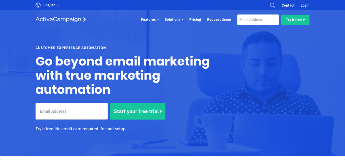 ActiveCampaign Screenshot