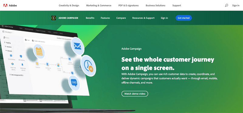 Adobe Campaign Screenshot