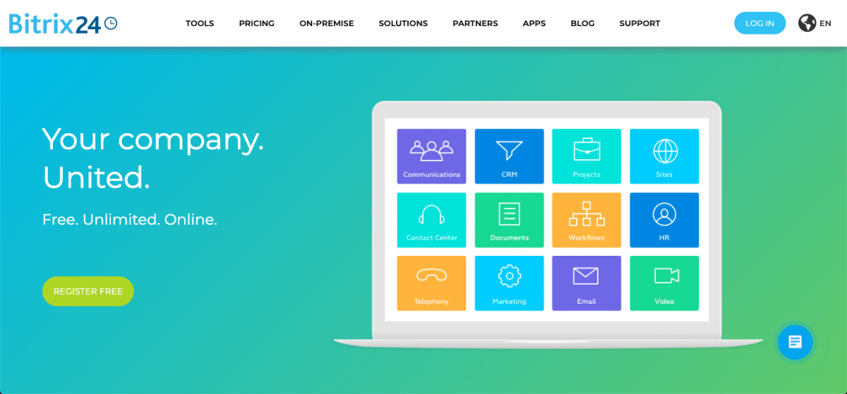 Bitrix24 Screenshot