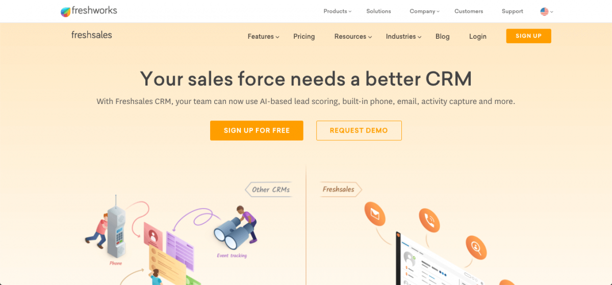 Freshsales Screenshot