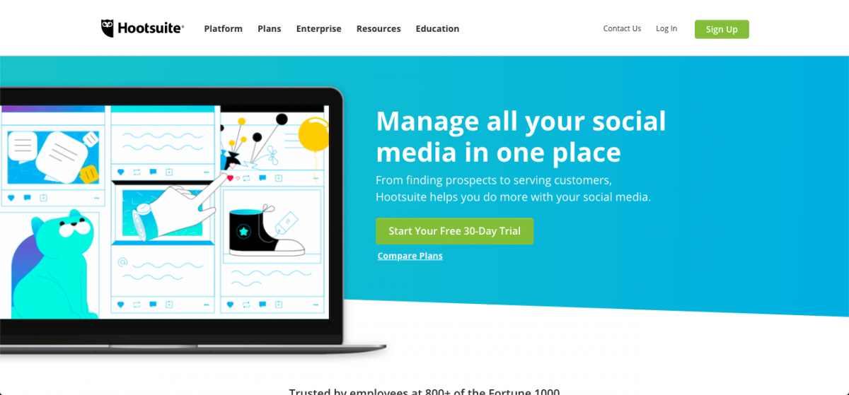 Hootsuite Screenshot