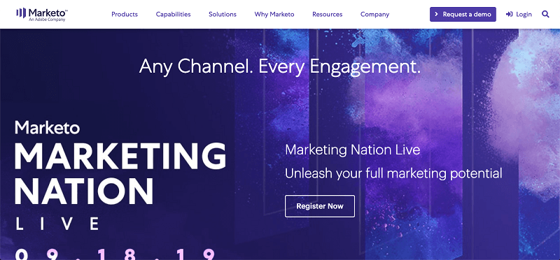 Marketo Screenshot