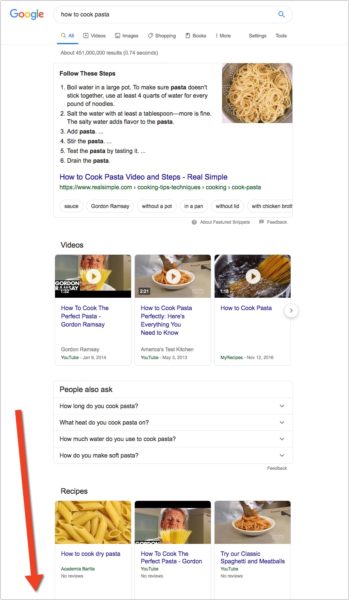 Google destination
