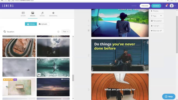 Easily create engaging video content with Lumen5