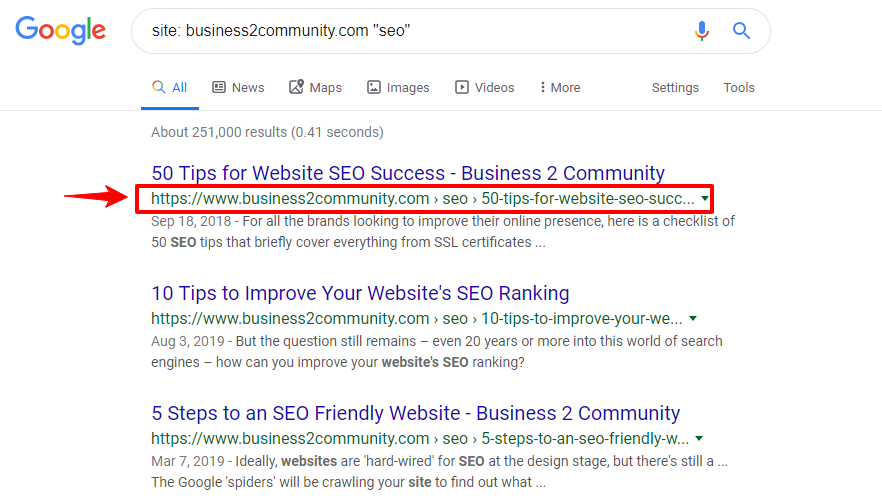 google seo guidelines articles on business2community