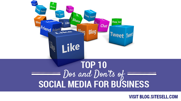 top 10 tips social media for business