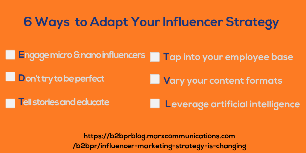 6 Ways to Adapt Your Influencer Strategy