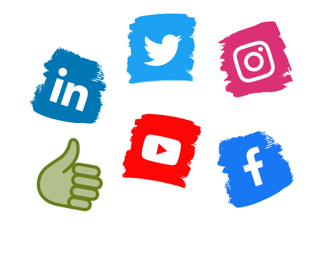 social sharing logos