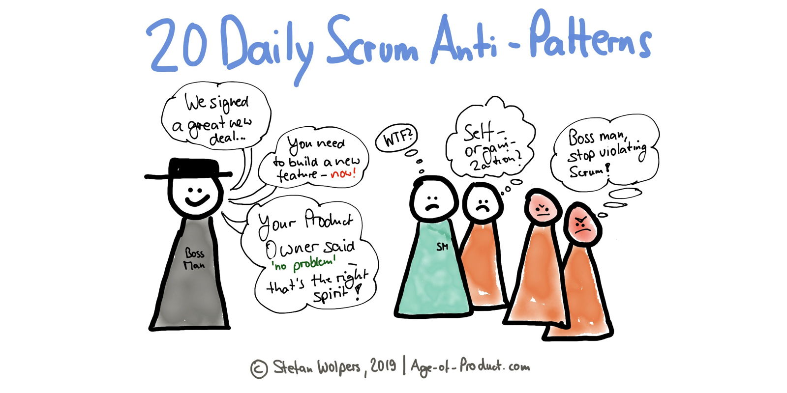 Daily Scrum Antipatterns: new work imposed