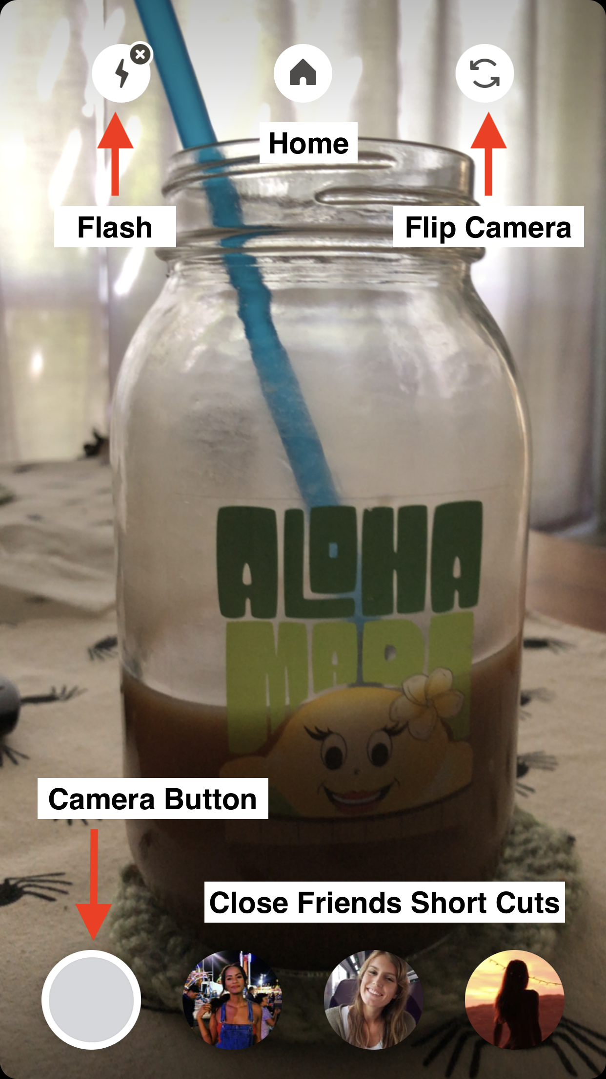 Threads camera home