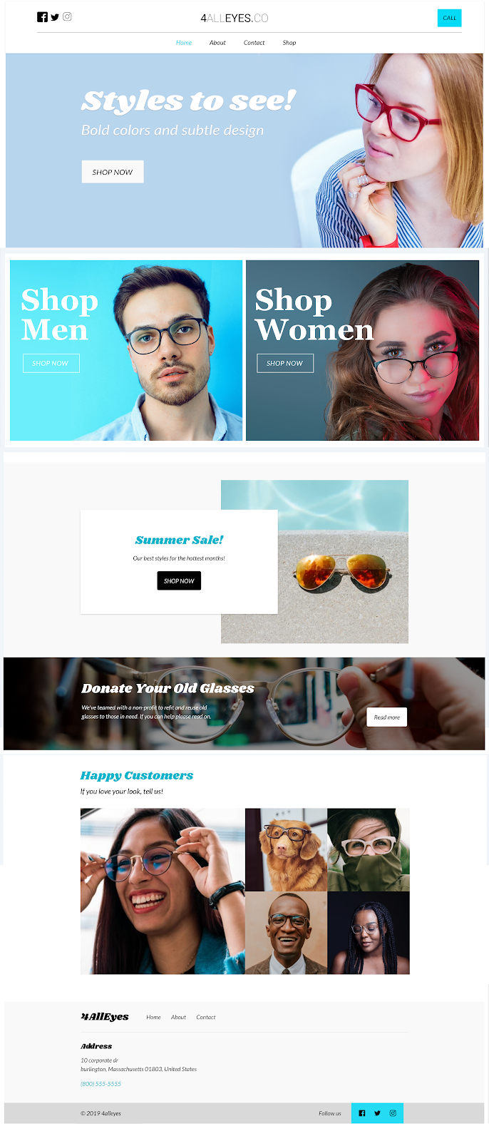 An image of a homepage that hits all the most important parts; what is the product or service, who is is for, so what, and what visitors should do next.