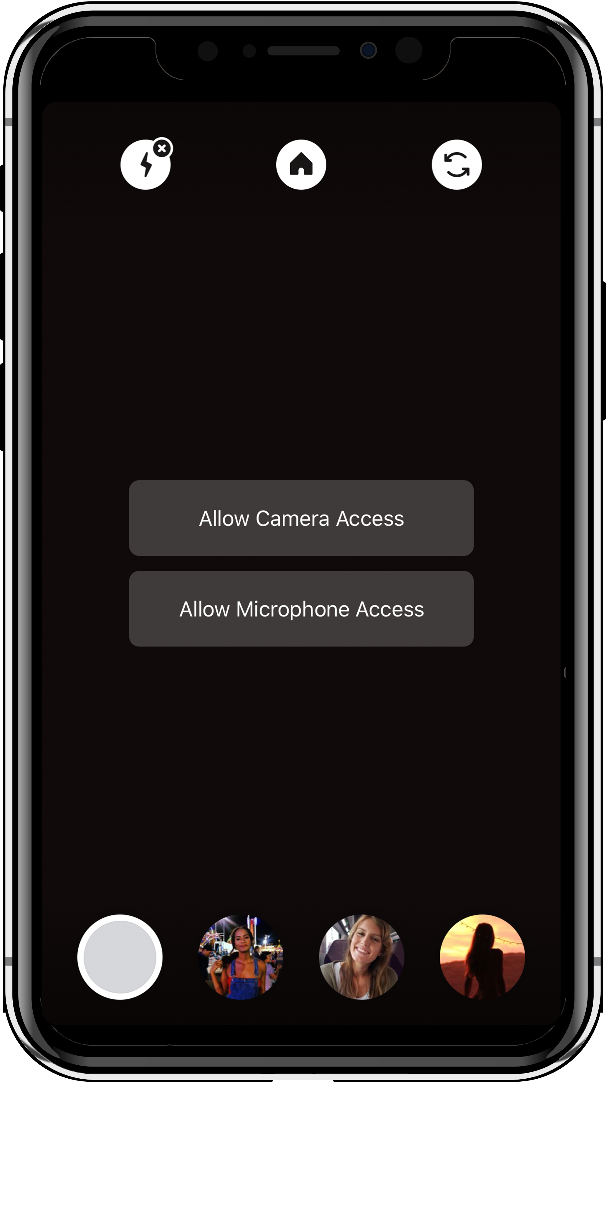 Threads allow camera and microphone access. 