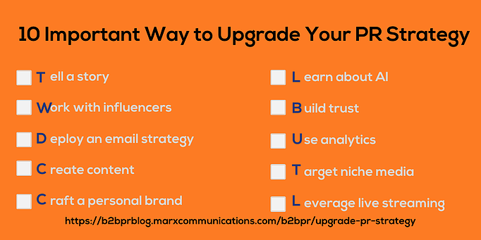 10 Important Way to Upgrade Your PR Strategy