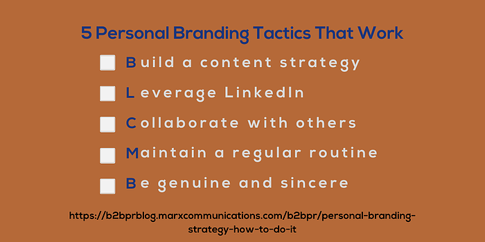 5 Personal Branding Tactics That Work
