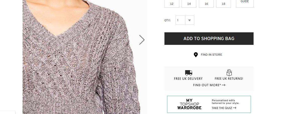 product page example 