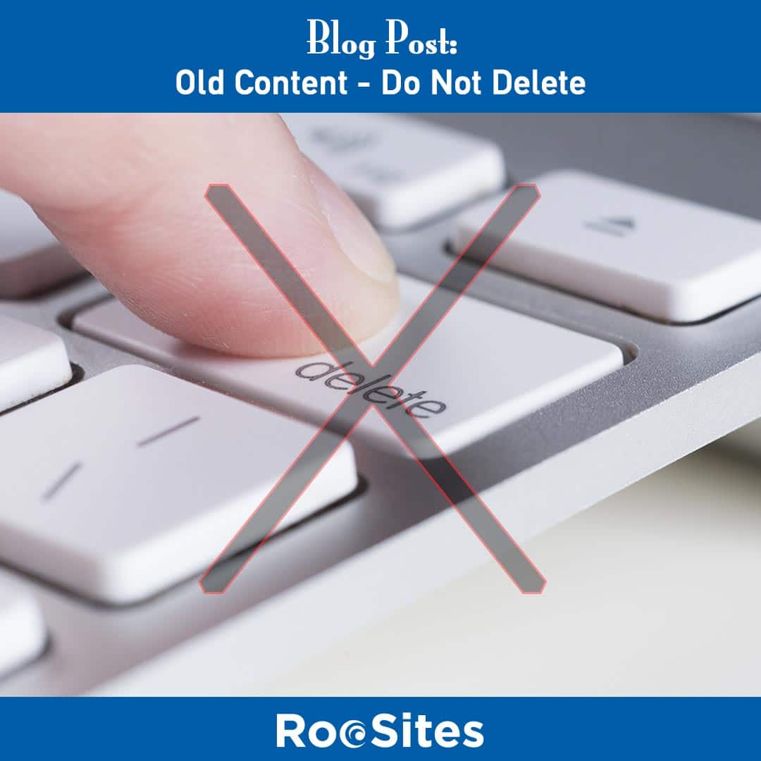 Building a brand new website is great and something we do every day for clients, but beware of getting rid of all your old content as it will have an adverse effect on your search engine rankings.