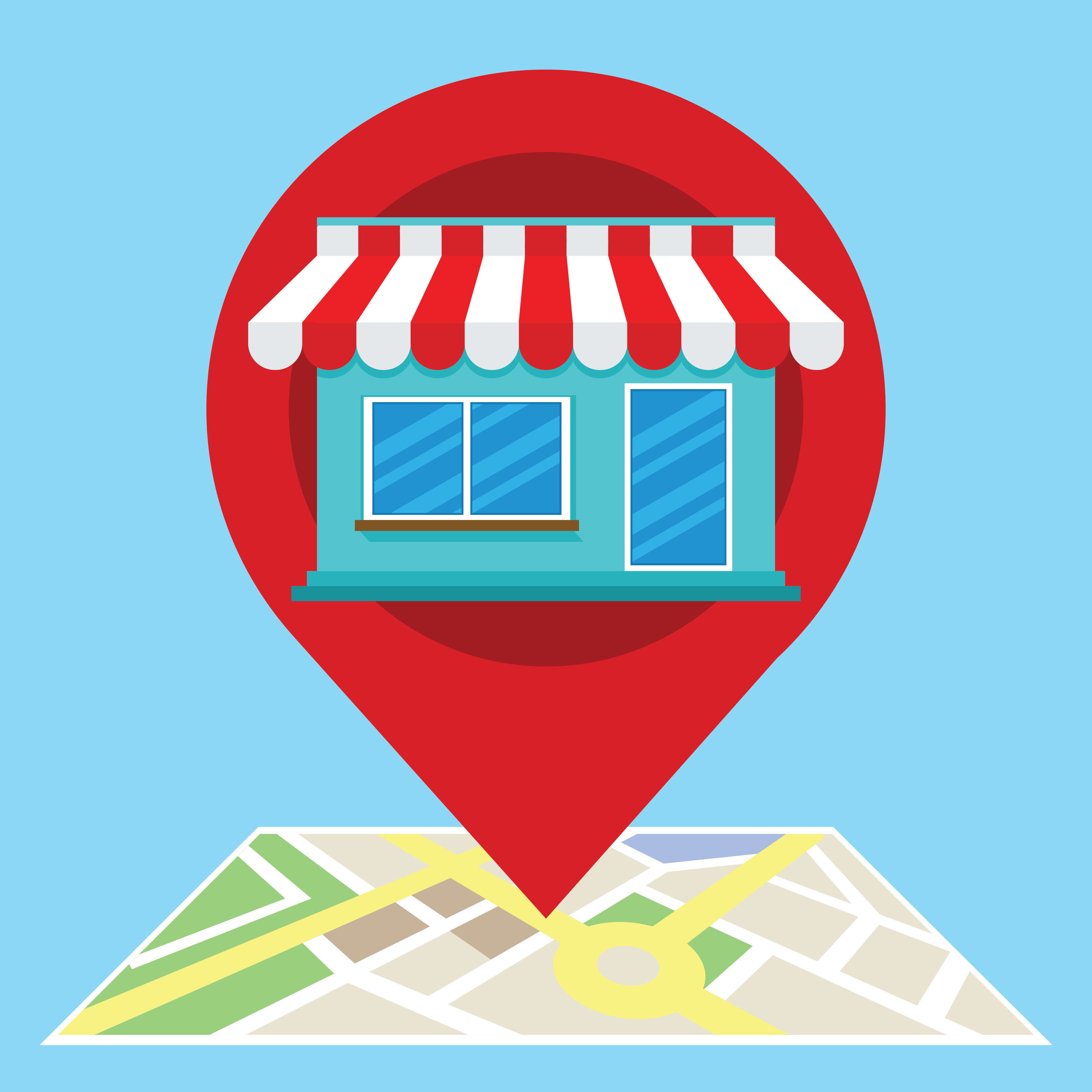 Google Maps business listing.