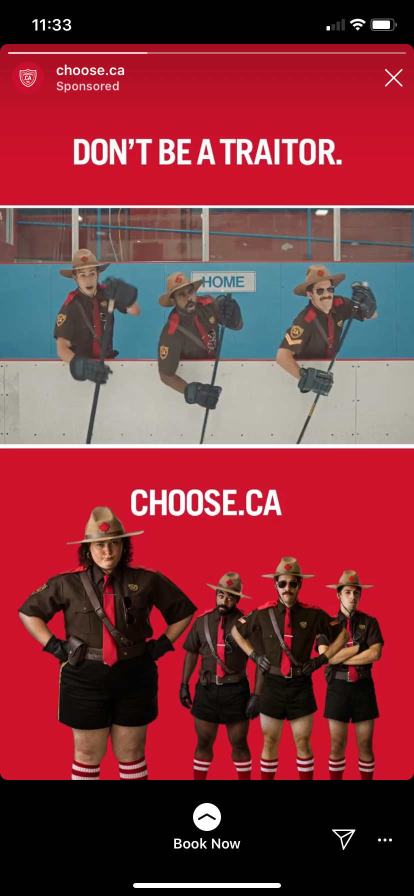 choose.ca Instagram Ad
