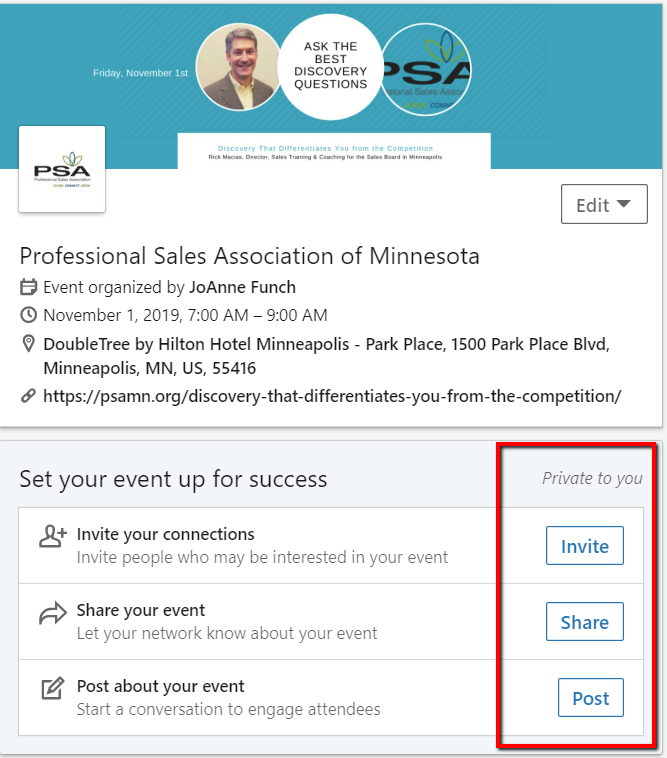 LinkedIn Events Feature Expand Your Reach
