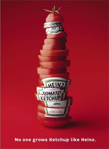 marketing copy example from Heinz