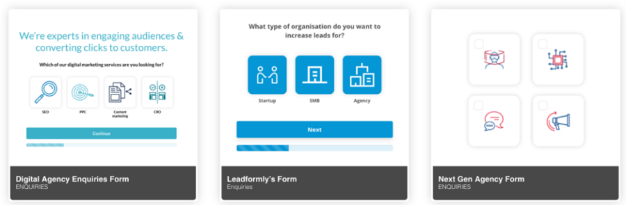 leadformly screenshot