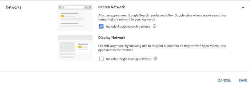 Google Ads networks