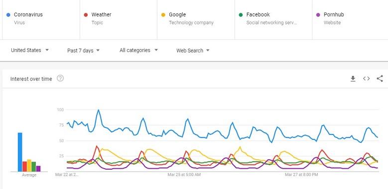 Google search trends during the COVID-19 outbreak