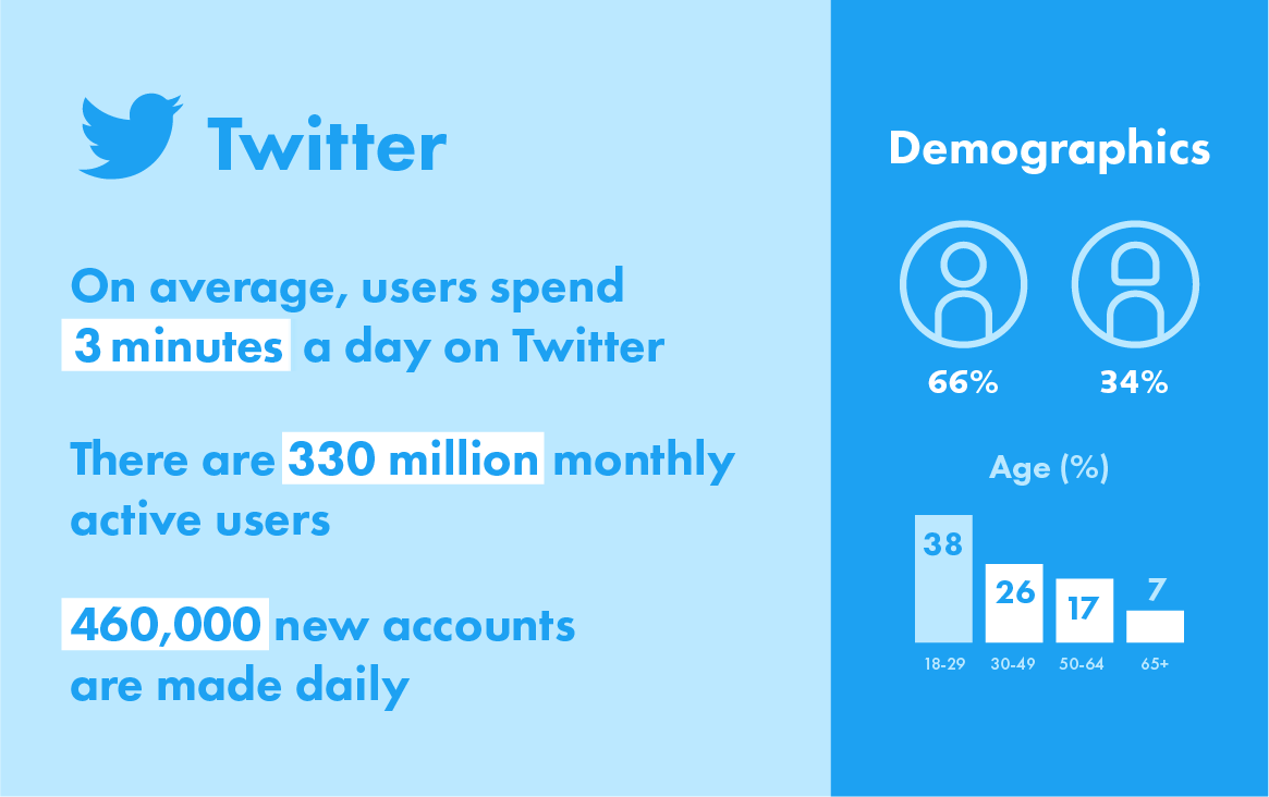 2020 Twitter demographics and statistics