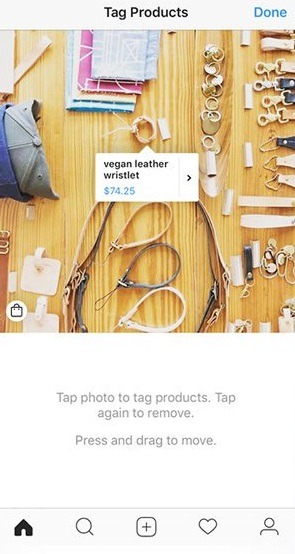 how to add shopping tags to Instagram posts