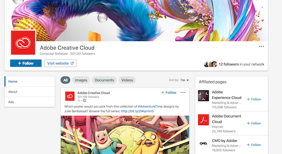 adobe-creative-cloud-showcase-page