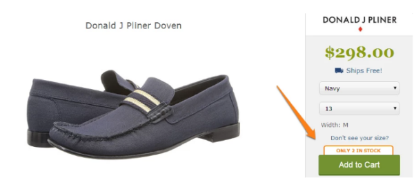 produto-escassez-ecommerce-zappos-example