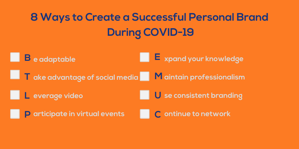 8 Ways to Create a Successful Personal Brand During COVID-19