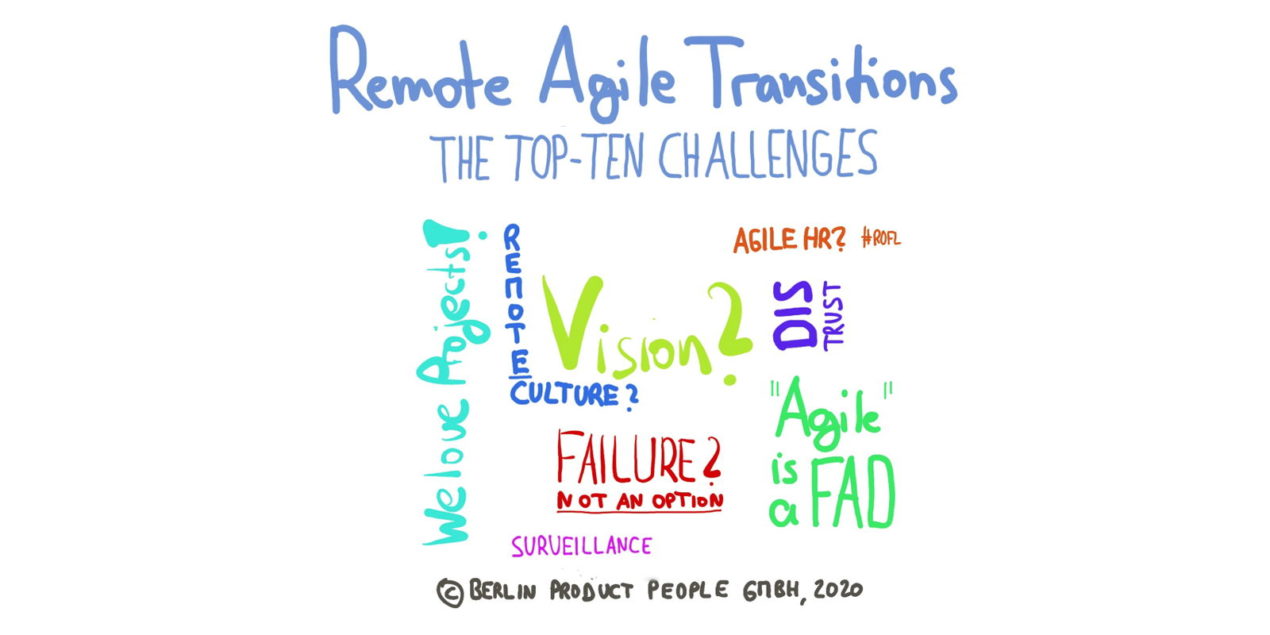 Remote Agile Transitions — The Top-Ten Challenges — Age-of-Product.com