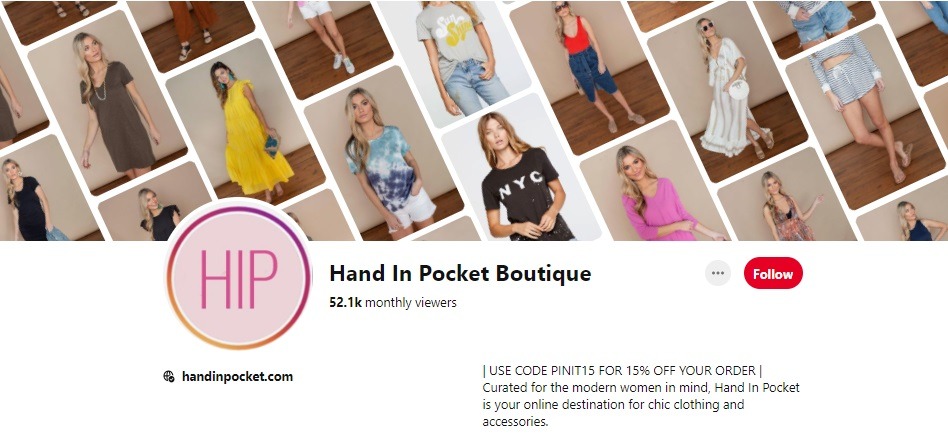 hand in pocket boutique