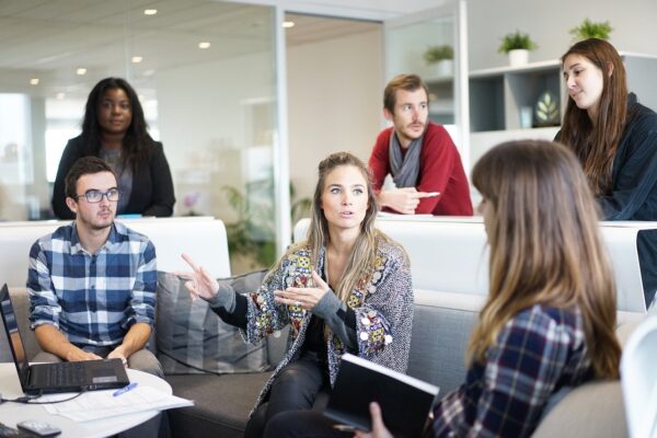 An Employee Meeting
