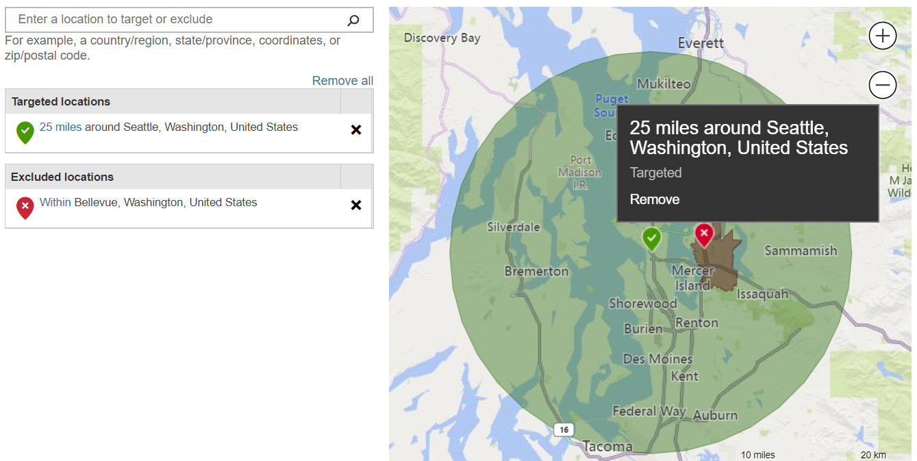 location targeting in bing ads.