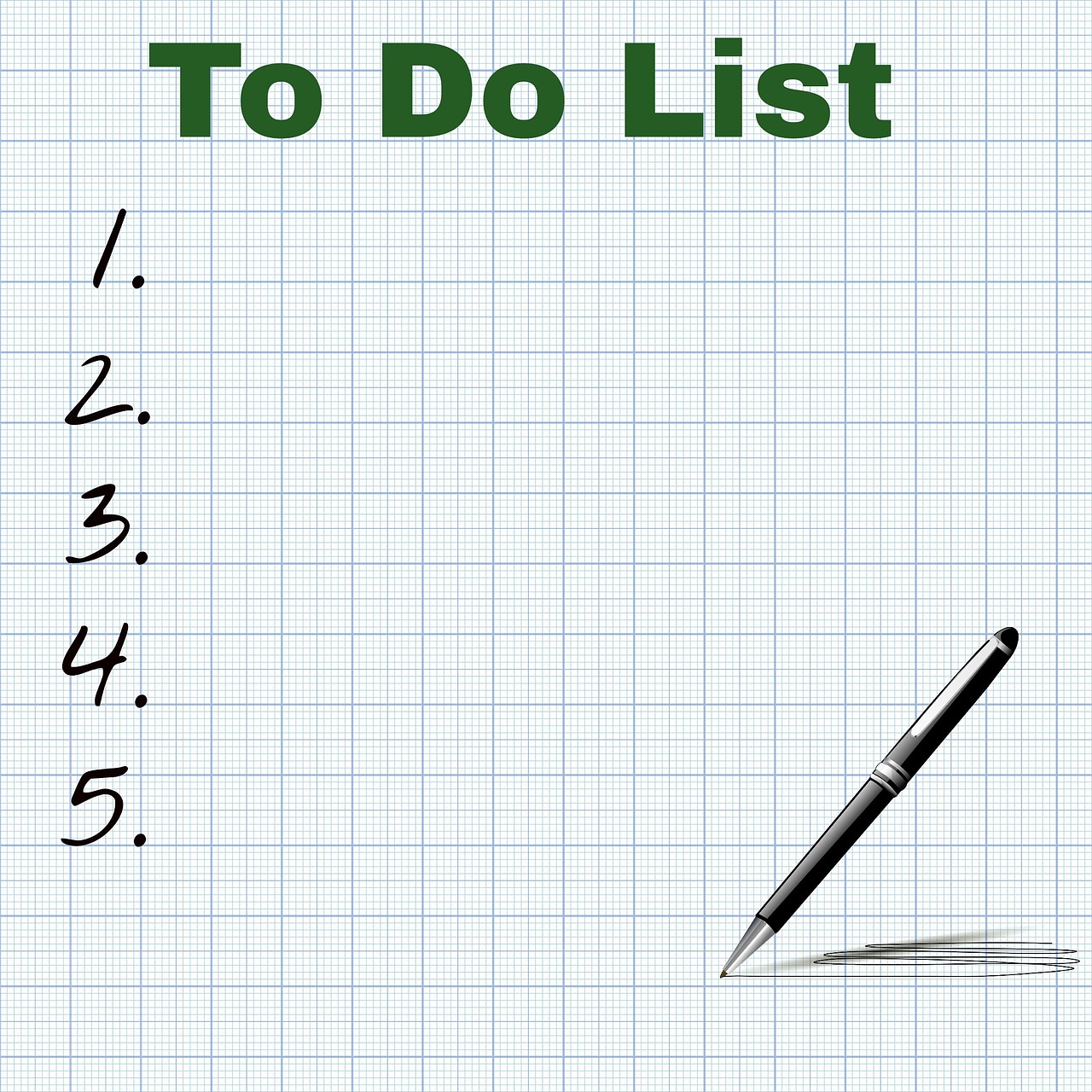 Make a to do list