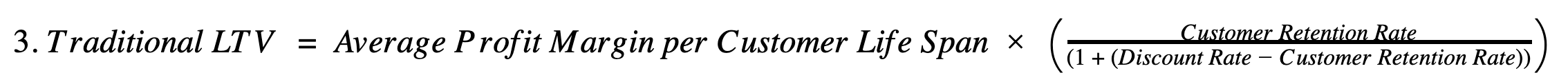 LTV Calculation Method 3