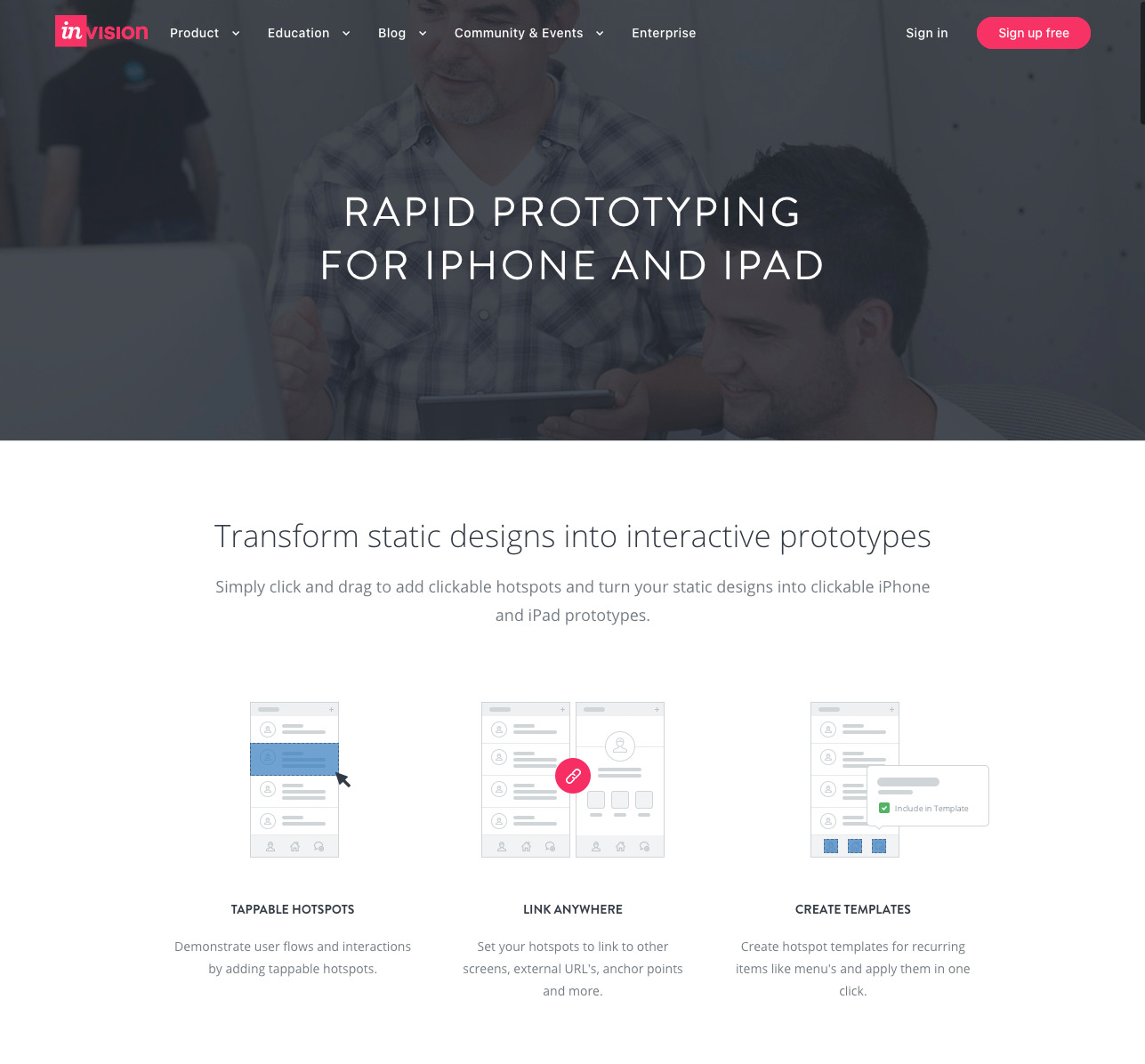 InVision product page. 