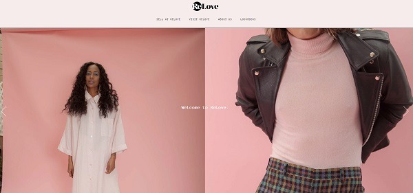 relove online store example
