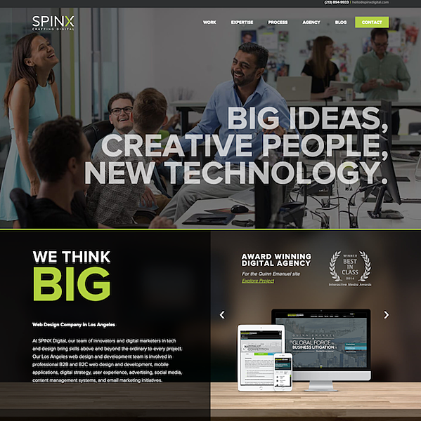 spinx-digital-homepage