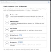 Custom audiences