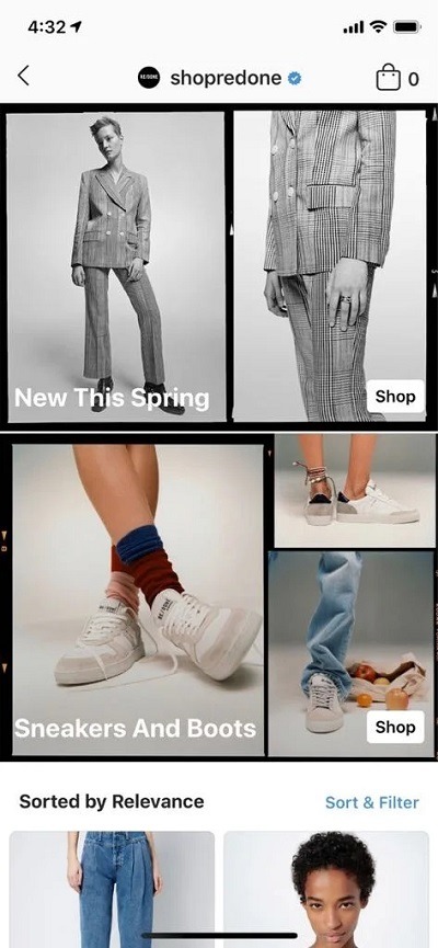 shopify facebook and instagram shop 