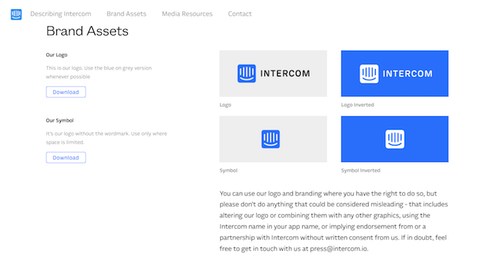 Intercom Press Kit