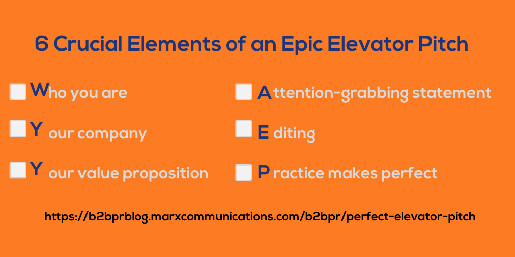 6 Crucial Elements of an Epic Elevator Pitch