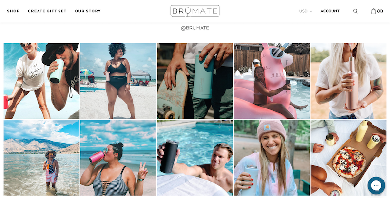 holiday 2020 advertising best practices Instagram Grid