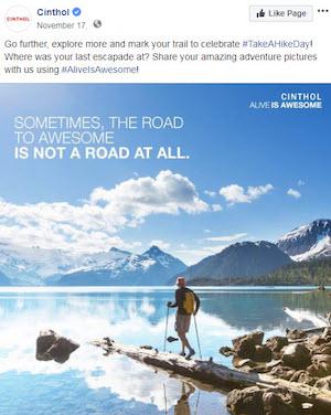 november marketing ideas take a hike day