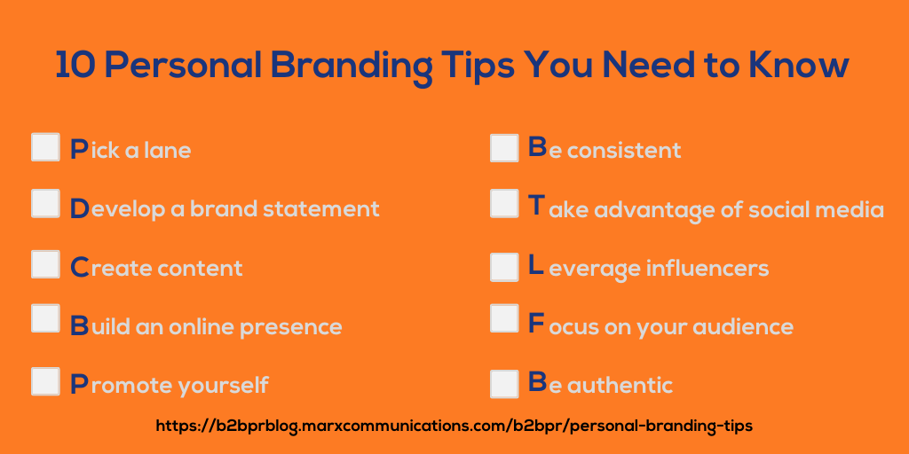 10 Personal Branding Tips You Need to Know
