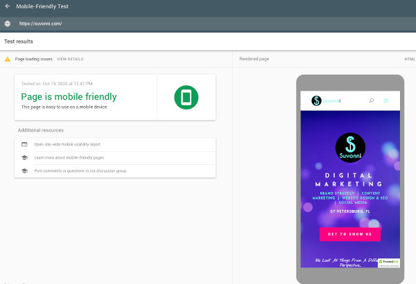 Google Mobile-Friendly Test | Improve Your SEO | Suvonni Digital Marketing 