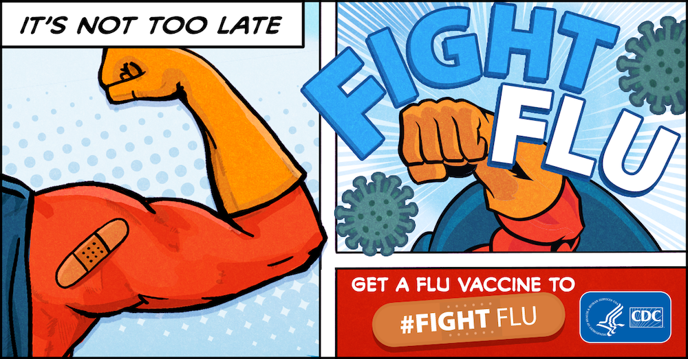 december marketing ideas - national flu vaccine week